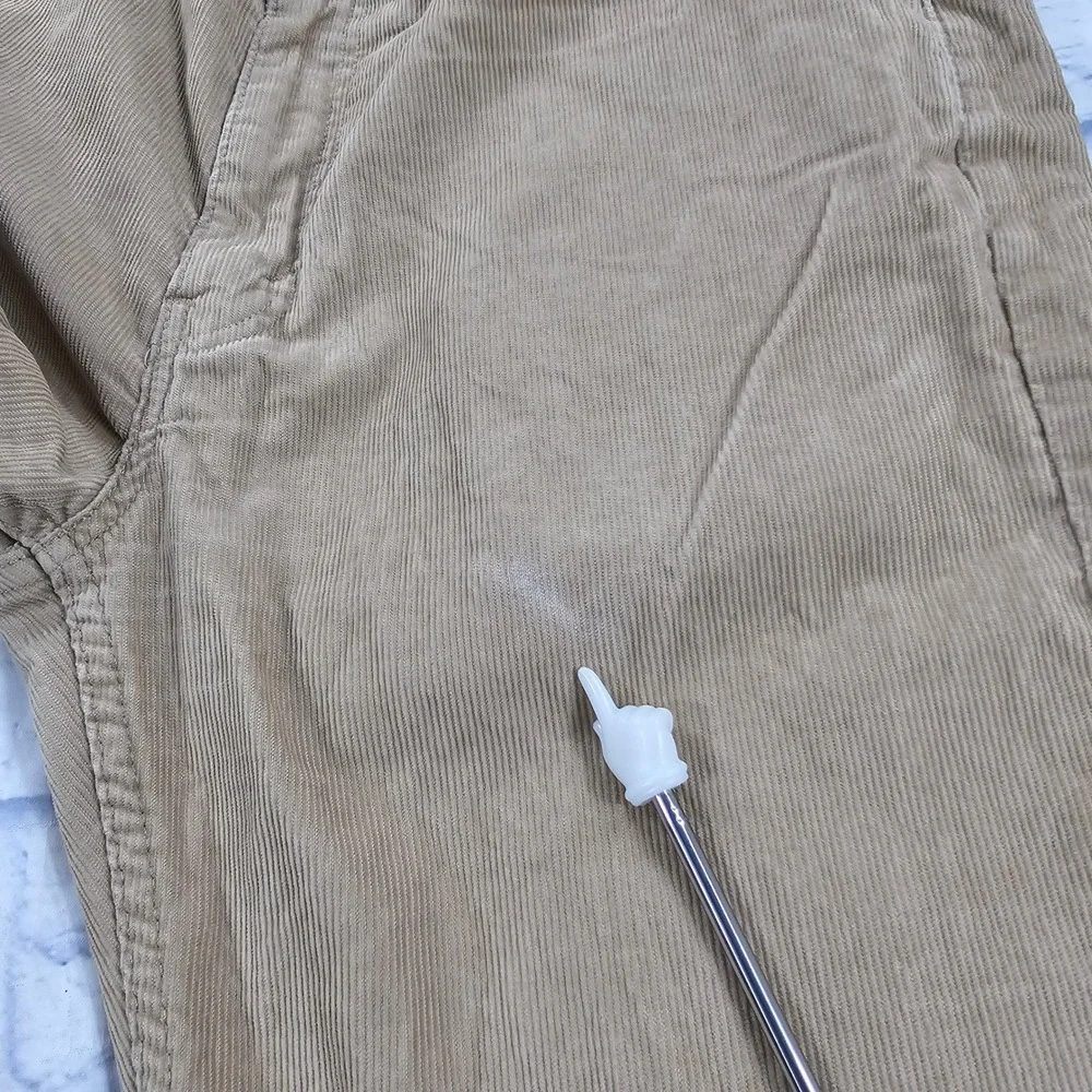 Levis 514 Corduroy Pants MENS 36x32 Tan Straight Leg Stretch Casual Workwear